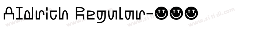 AIdrich Regular字体转换 AIdrich Regular字体转换